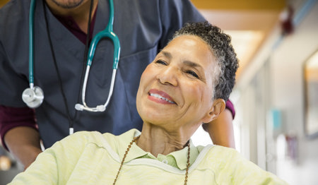 Picture of an elderly woman