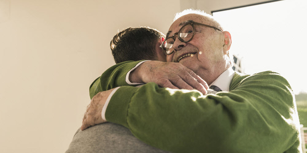 Picture of an elderly man